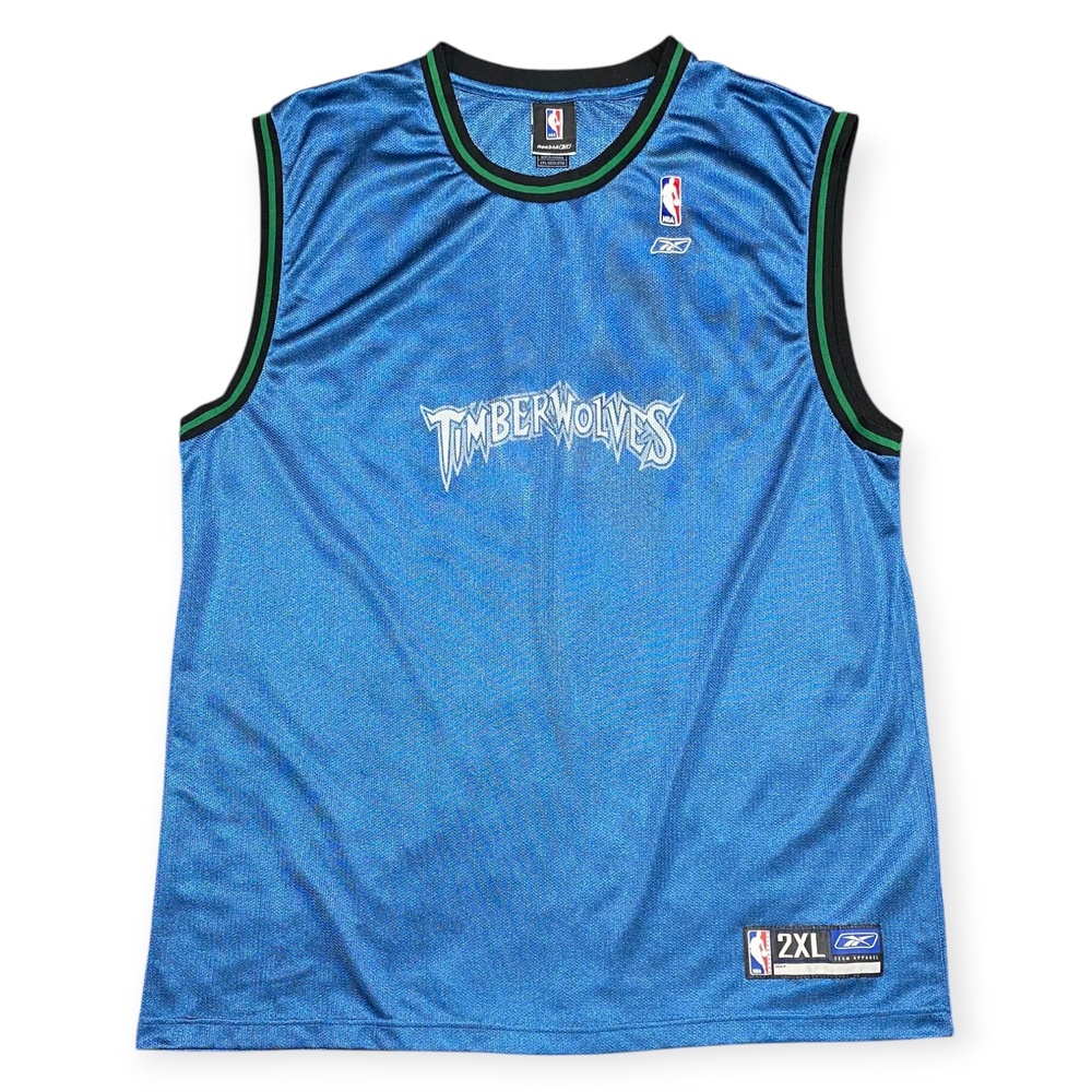 Vintage Reebok NBA Minnesota Timberwolves Randy Foye #4 Basketball Jersey 2XL